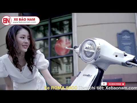 Xe Ga 50cc Roma SX ► Giá 20,900,000 đ | Dáng Kiểu Vespa | Giá Tốt Nhất Thị Trường